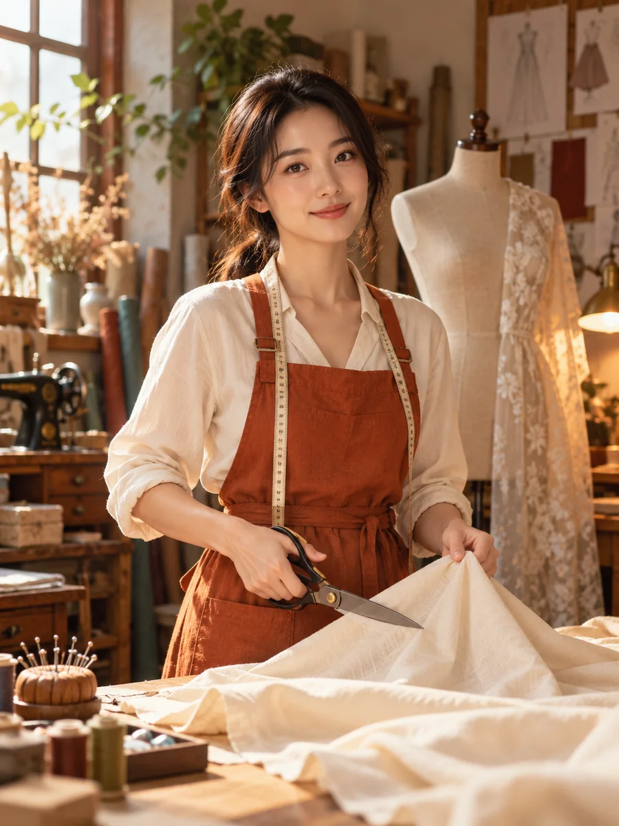 街角裁缝铺的逆向订单原创剧情场景